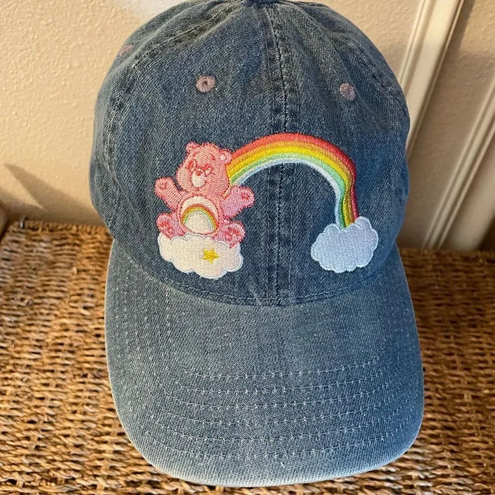 Care Bears Women’s Adjustable Jean Rainbow Truckers Hat